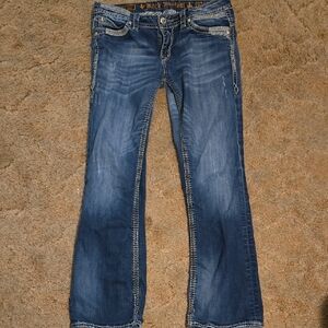 Rock Revival Dark Blue Boot Cut Jeans
